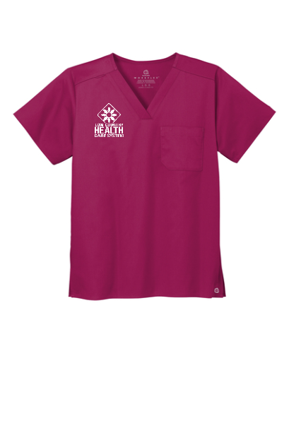 Wink® Unisex WorkFlex Chest Pocket V-Neck Top